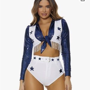 Cowboys Cheerleader Halloween Costume